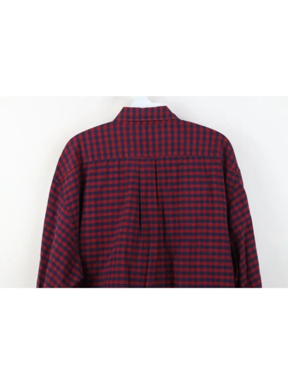 Vtg 90s Banana Republic Mens Large Faded Heavyweight Collared Button Down Shirt